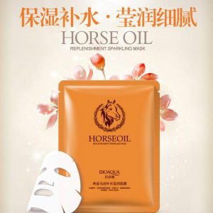 ماسک ورقه‌ای روغن اسب بیوآکوا(HORSE OIL FACIAL MASK BIOAQUA)
